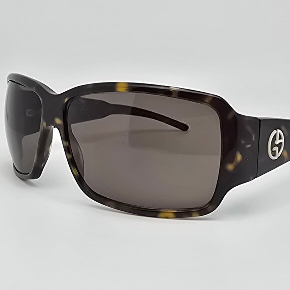 Giorgio Armani GA196/S 086 Dark Havana Frame Grey Lens Sunglasses Italy 64mm main image 10